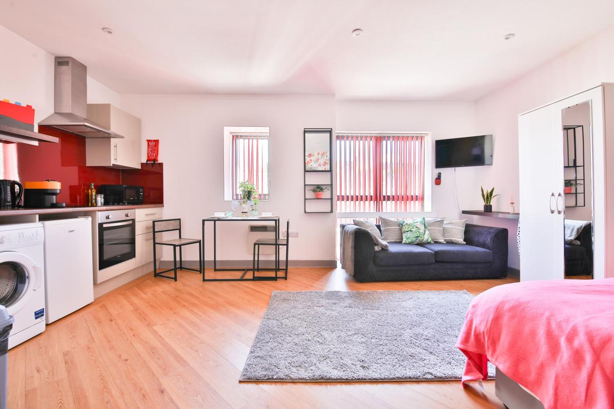 Princess Lofts City Centre Studios With Nespresso Coffee Machines & New Fast Wifi By Stayright Swansea Rom bilde