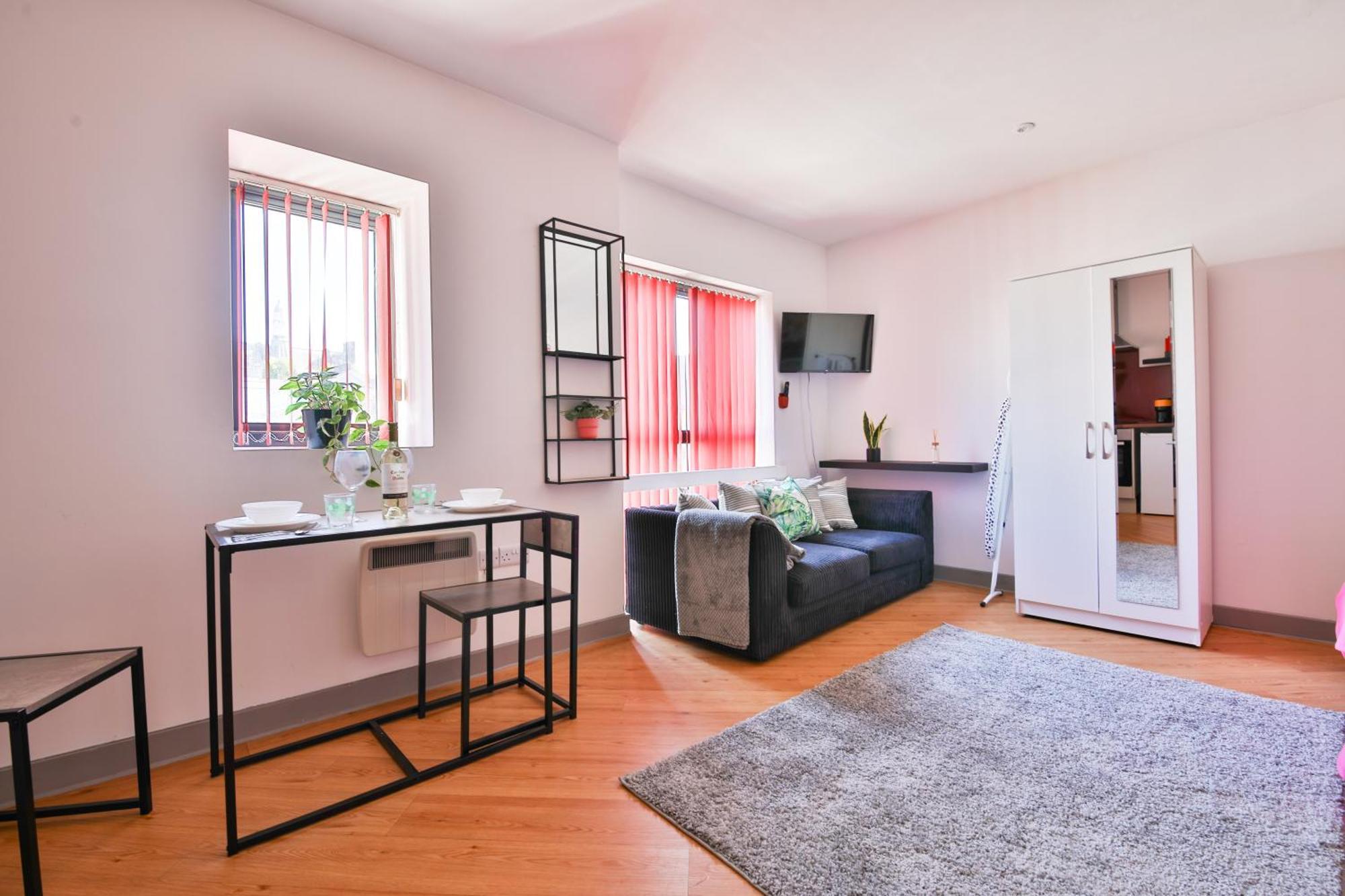 Princess Lofts City Centre Studios With Nespresso Coffee Machines & New Fast Wifi By Stayright Swansea Rom bilde