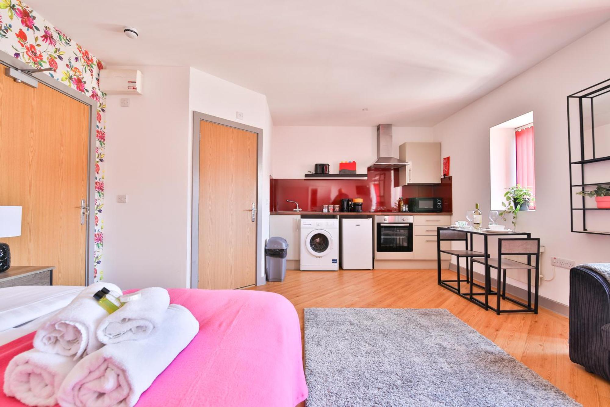 Princess Lofts City Centre Studios With Nespresso Coffee Machines & New Fast Wifi By Stayright Swansea Rom bilde